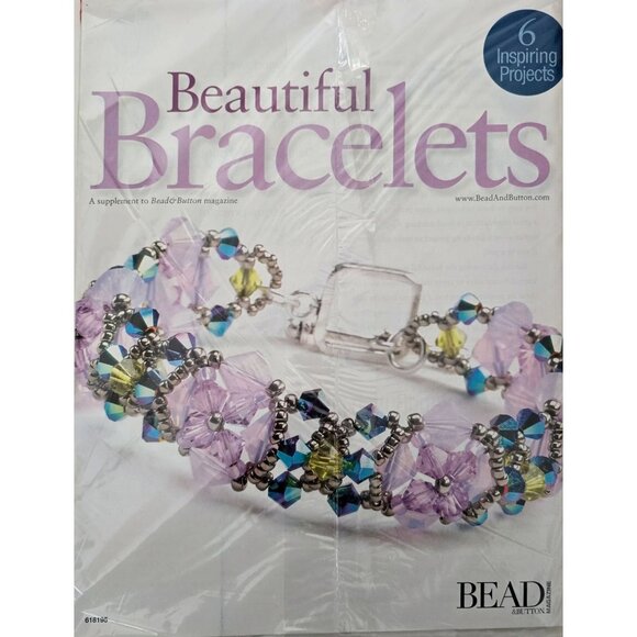 Bead And Button Magazine April 2008 Herringbone Blossoms - Picture 11 of 14